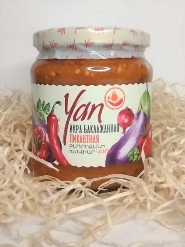 Auberginenpaste Yan scharf 470g - A&amp;D Food GmbH
